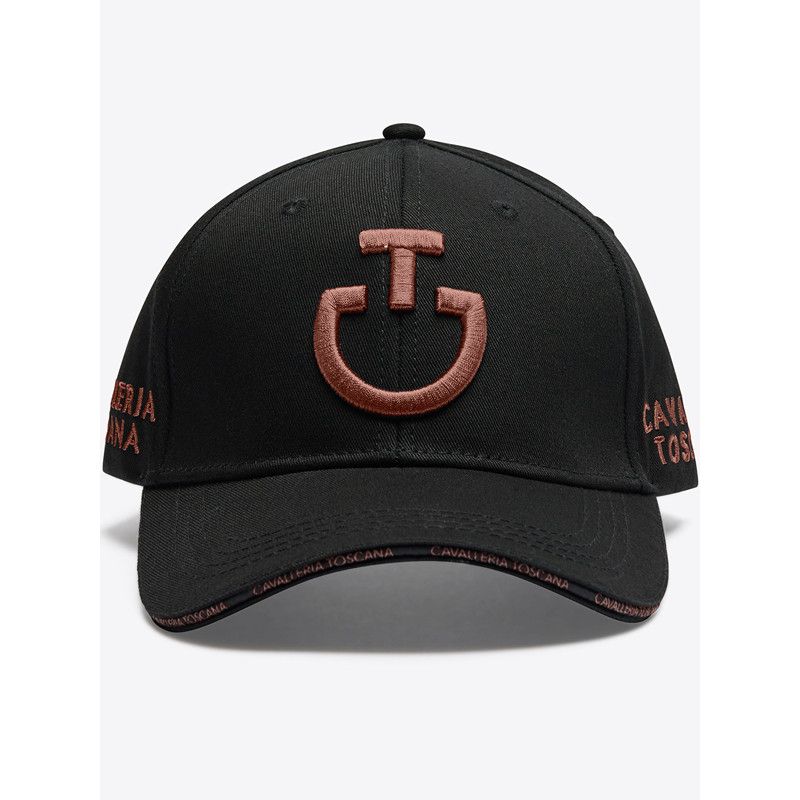 Cavalleria Toscana - Casquette Black / Mink - Spring Summer 2026 Cavalleria Toscana - Casquette Black / Mink - Spring Summer 2026