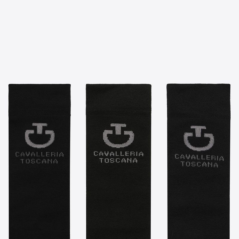 Cavalleria Toscana - Pack chaussettes Black - Spring Summer 2026