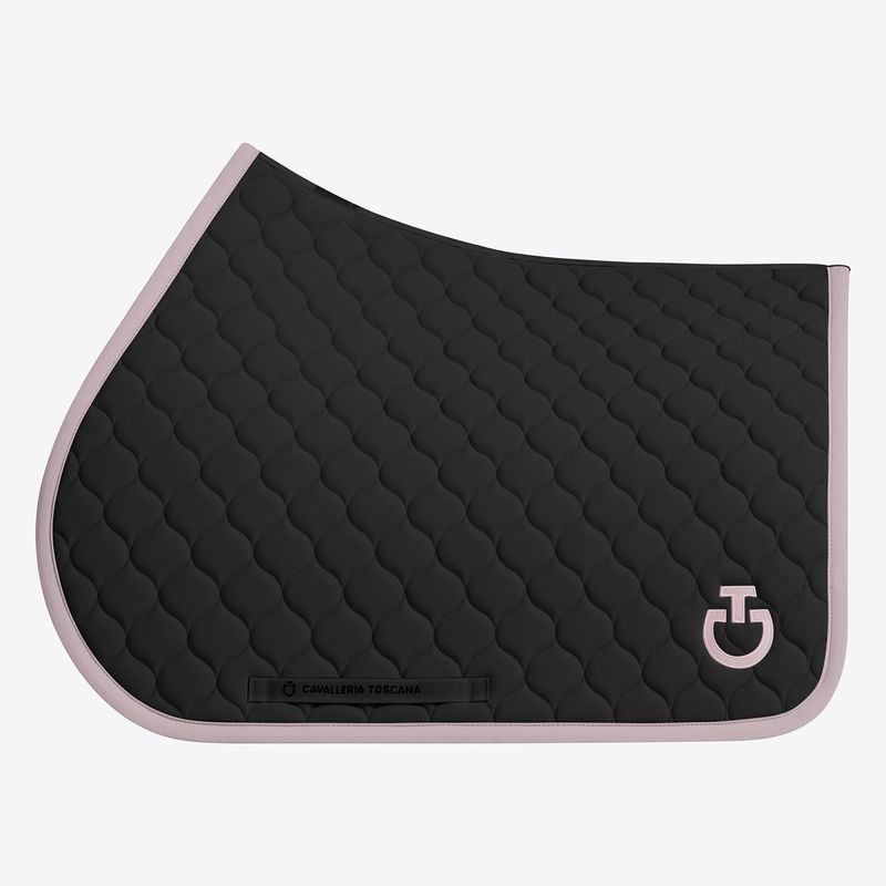 Cavalleria Toscana - Tapis Circular Black / Violet Ice forme Jumping - Spring Summer 2026 Cavalleria Toscana - Tapis Circular Black / Violet Ice forme Jumping - Spring Summer 2026