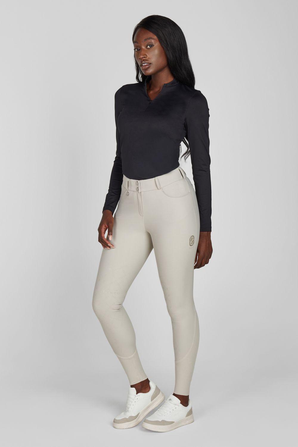 Pikeur - Pantalon Ceelina taille haute beige - Spring Summer 2026