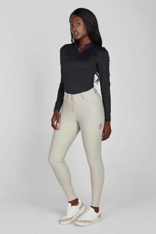 Pikeur - Pantalon Ceelina taille haute beige - Spring Summer 2026