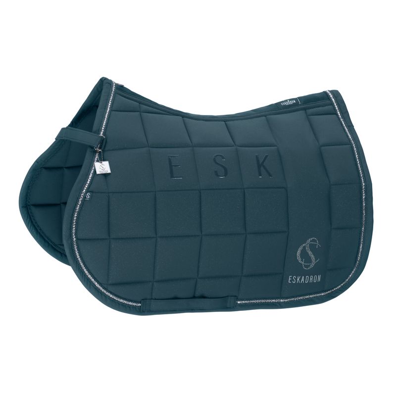 Eskadron - Tapis Big Square Sparkle Bleu Pétrole Eskadron - Tapis Big Square Sparkle Bleu Pétrole