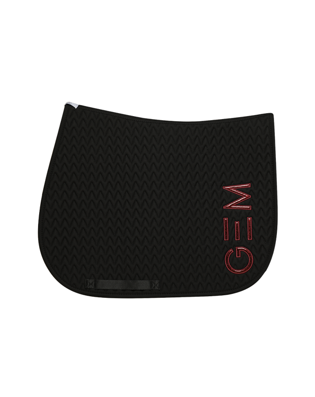 GEM - Tapis Ten noir / logo bordeaux GEM - Tapis Ten noir / logo bordeaux