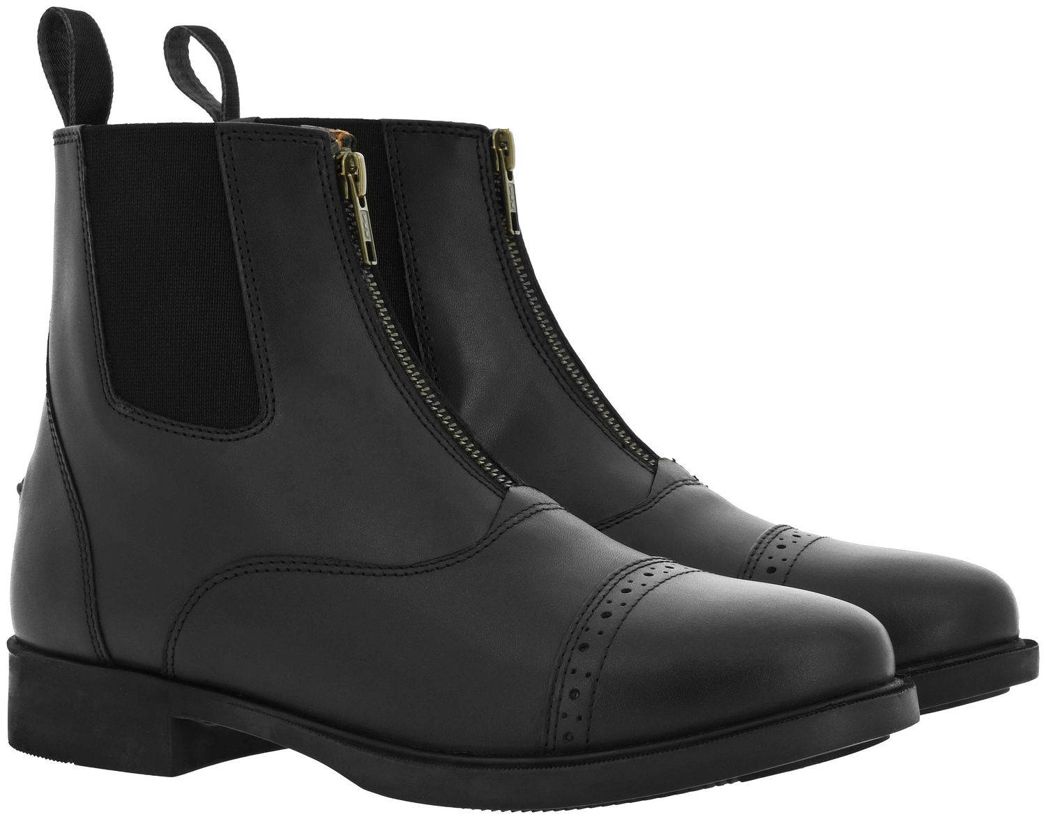 Equithème - Boots cuir ZIP