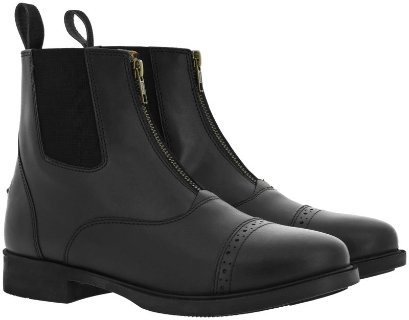 Equithème - Boots cuir ZIP