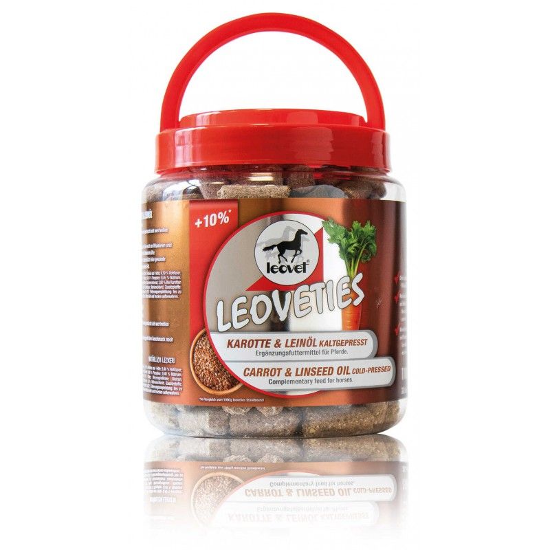 Leovet - Friandises carotte et huile de lin