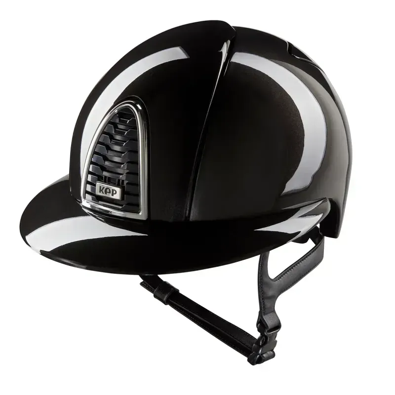 Kep - Casque Cromo 2.0 / Noir Shine / Visière polo
