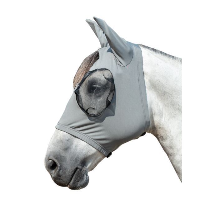 HKM - Masque anti-mouches gris