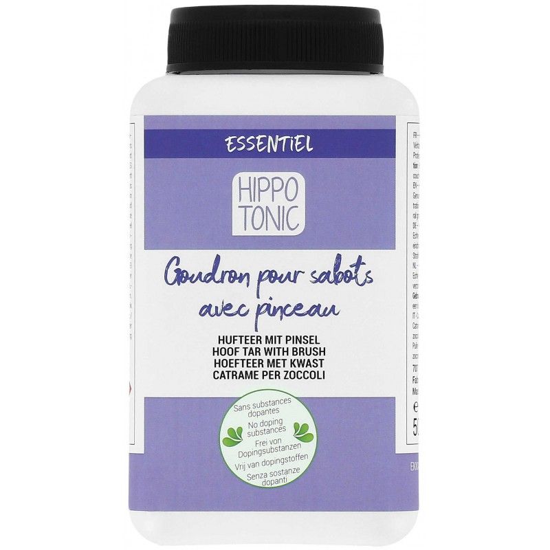 Hippotonic - Goudron pour sabots avec pinceau