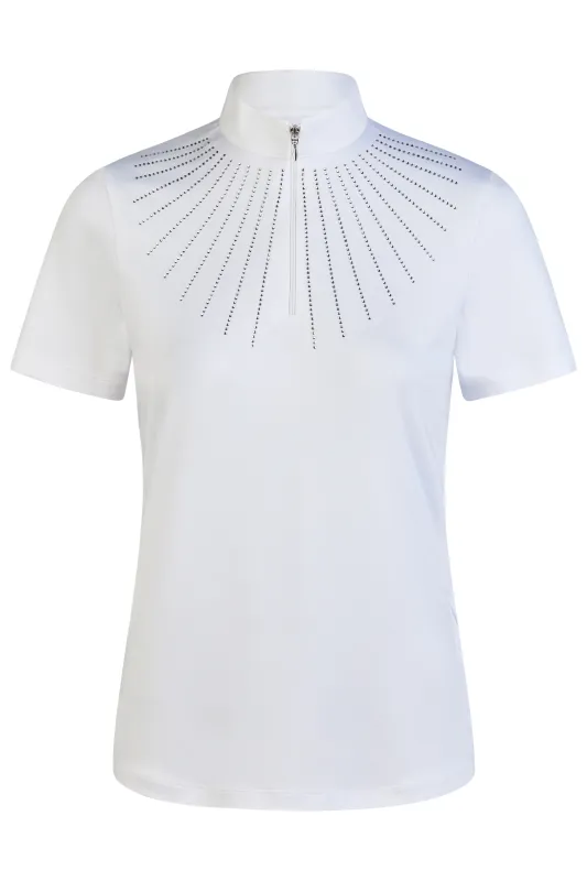 Pikeur - Polo de concours The Core blanc Pikeur - Polo de concours The Core blanc