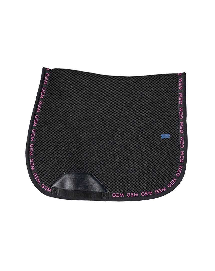 GEM - Tapis Mesh noir / rose