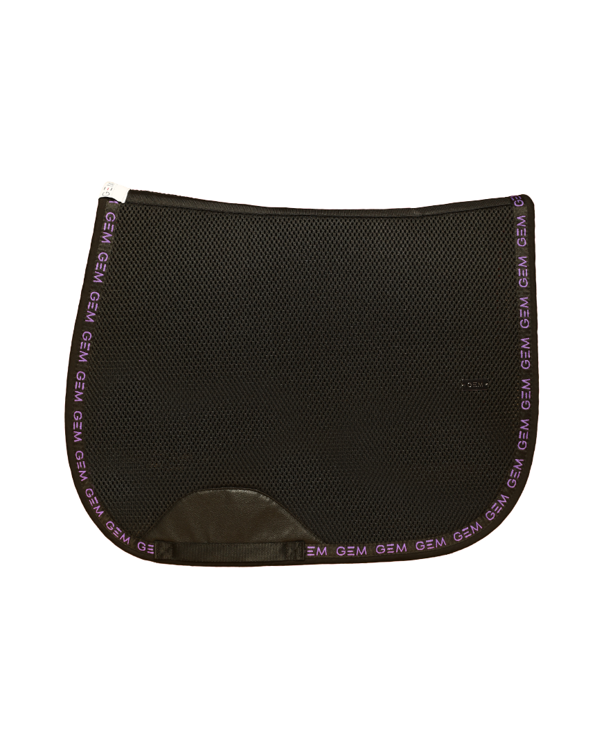 GEM - Tapis Mesh noir / violet