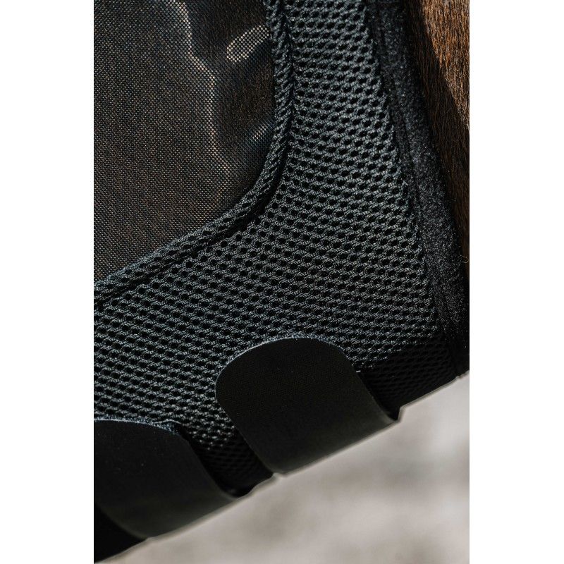 Equithème - Masque anti-mouches et anti-UV en mesh sans oreilles