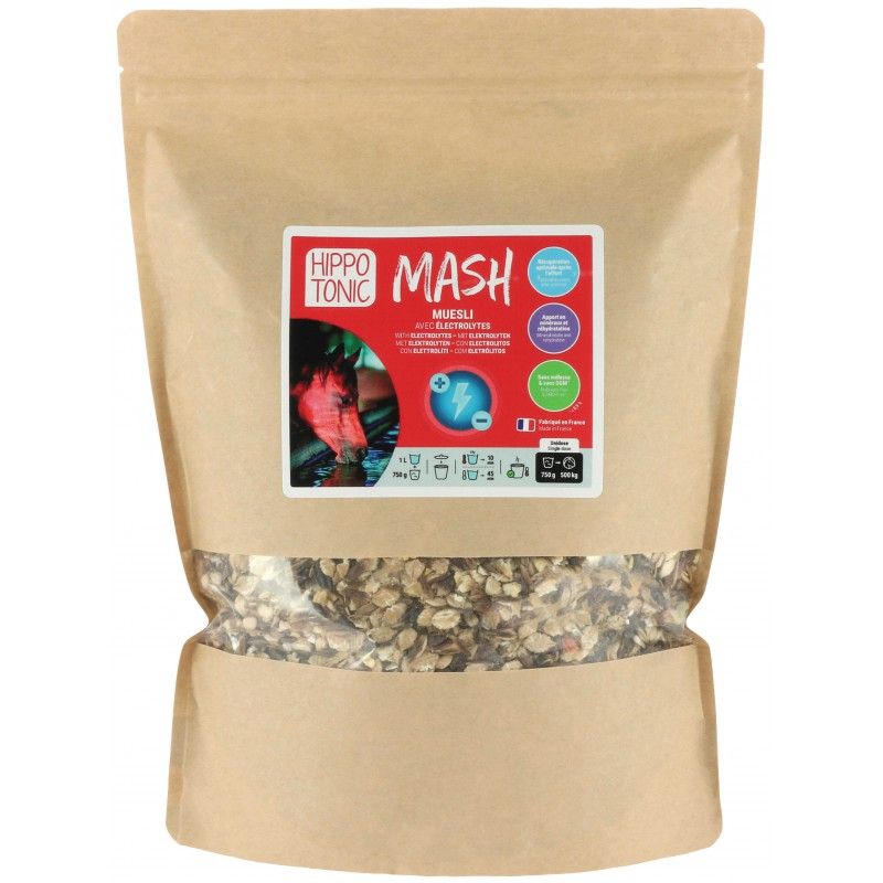 Hippotonic - Mash Muesli + électrolytes 750 gr
