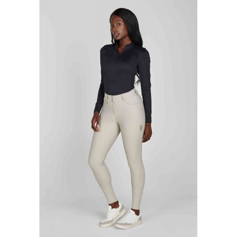 Pikeur - Pantalon Ceelina taille haute beige Pikeur - Pantalon Ceelina taille haute beige