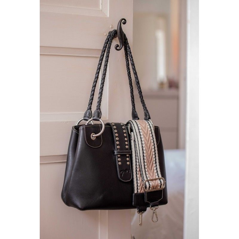 Pénélope - Sac à main Zabelia noir