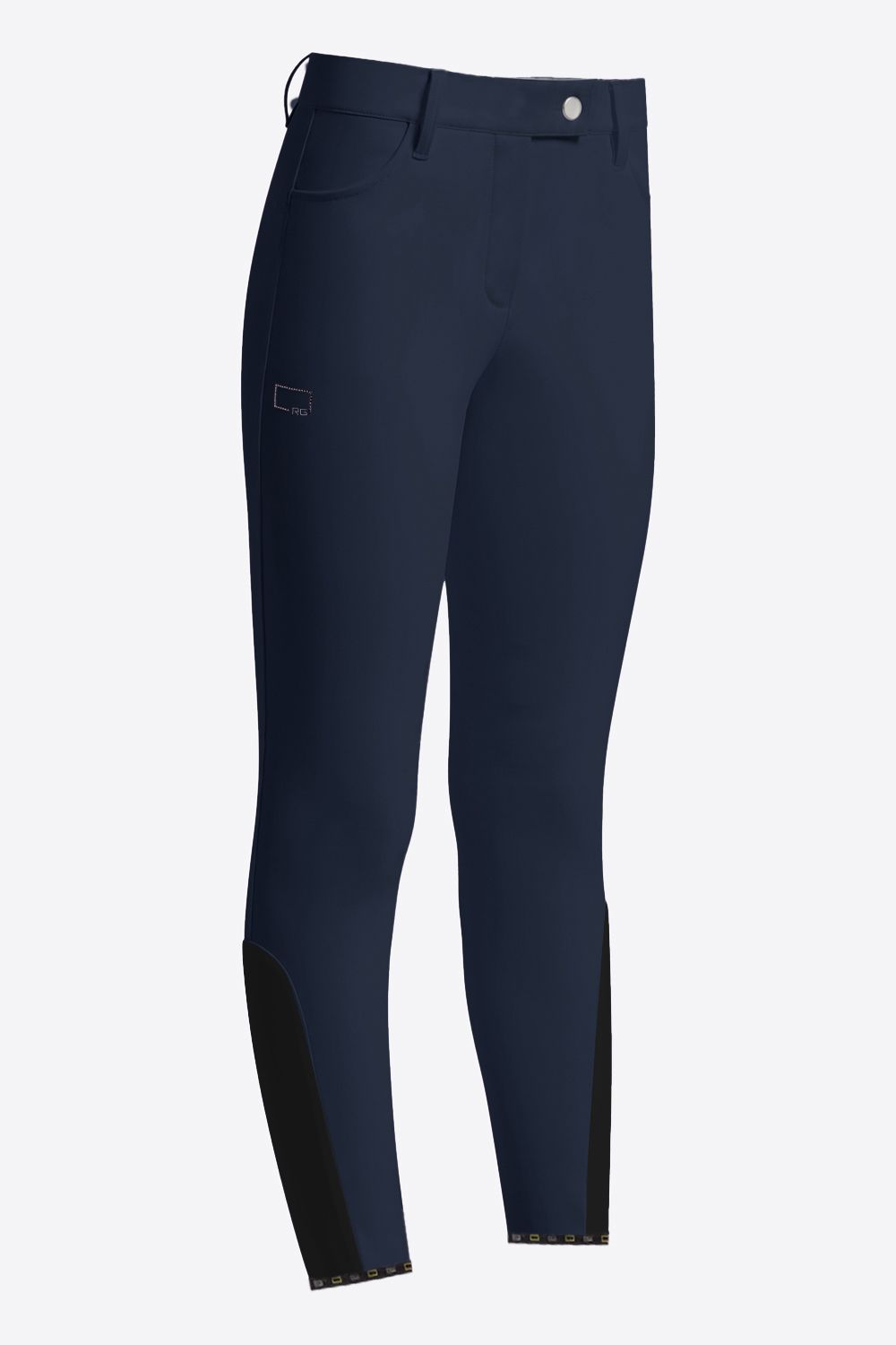 RG Italy - Pantalon Logo Strass Enfant Noir RG Italy - Pantalon Logo Strass Enfant Noir