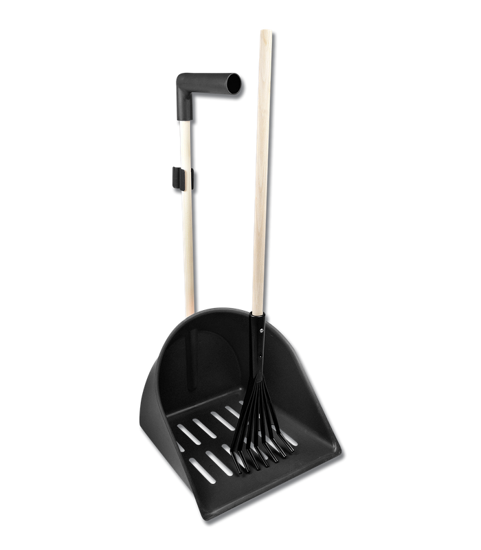 Waldhausen - Ramasse crottins Shaker XL avec râteau