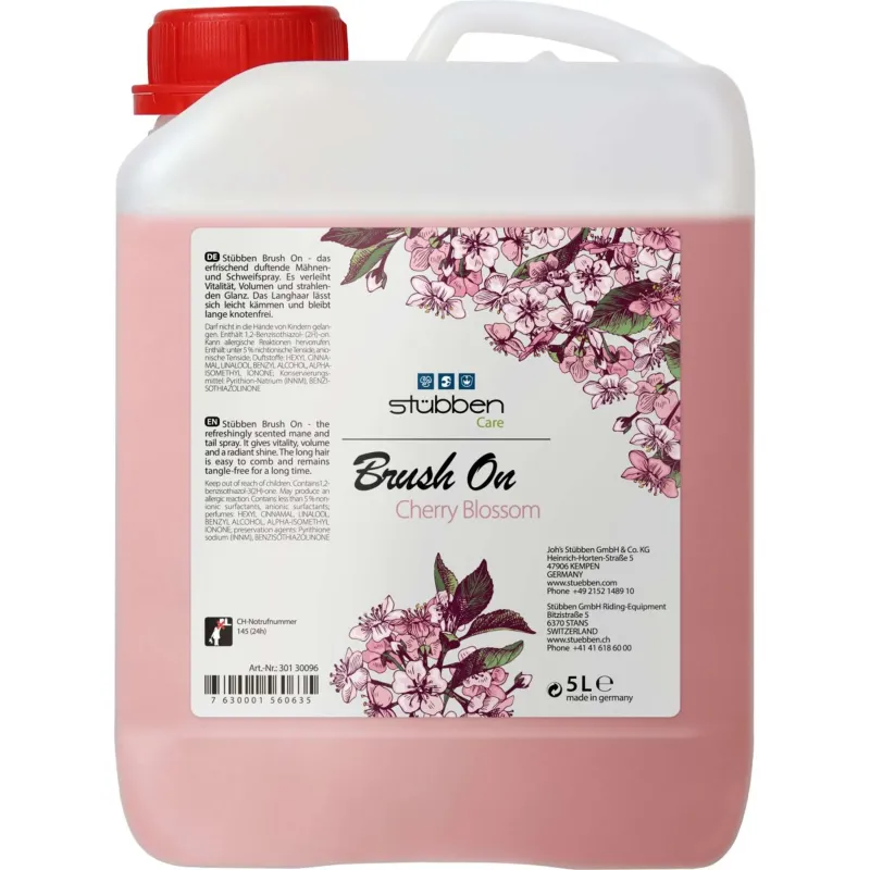 Stübben - Recharge démêlant Brush on Cherry Blossom 5 litres Stübben - Recharge démêlant Brush on Cherry Blossom 5 litres