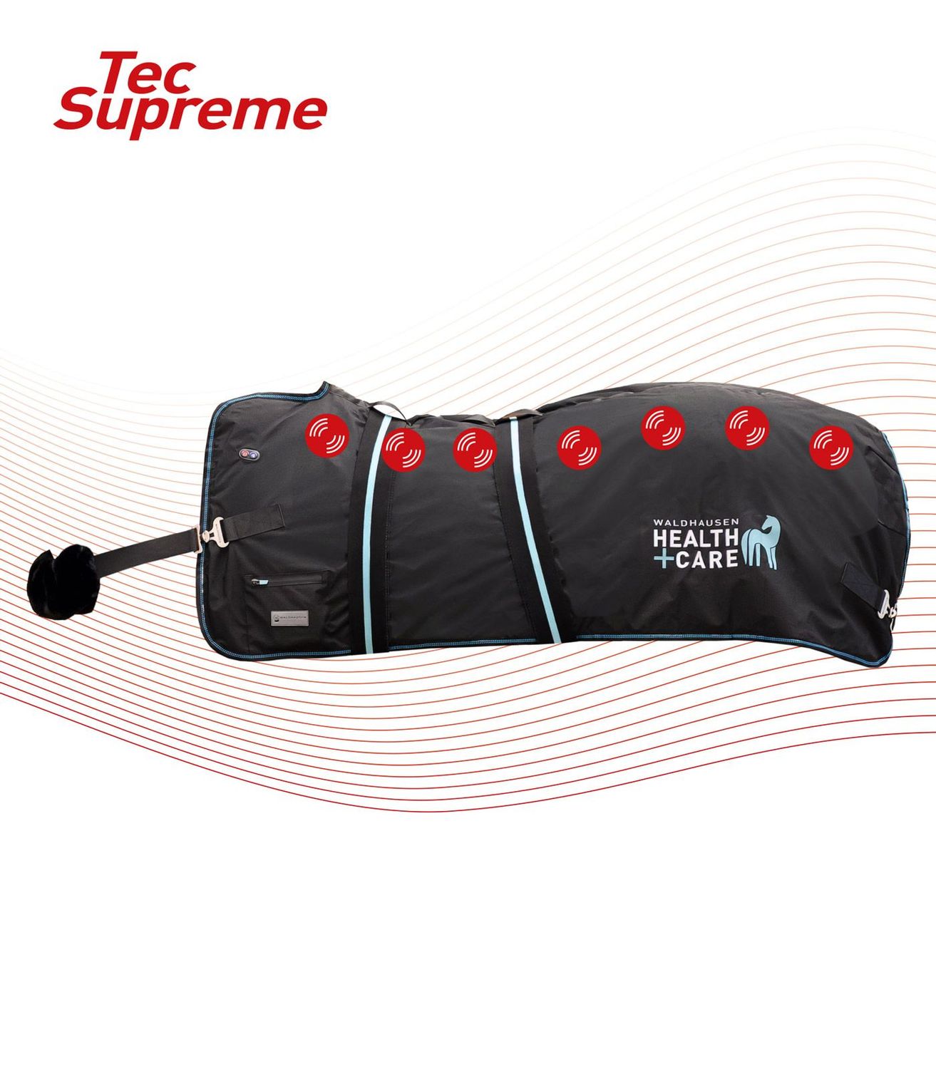 Waldhausen - Couverture de massage chauffante Health + Care Waldhausen - Couverture de massage chauffante Health + Care