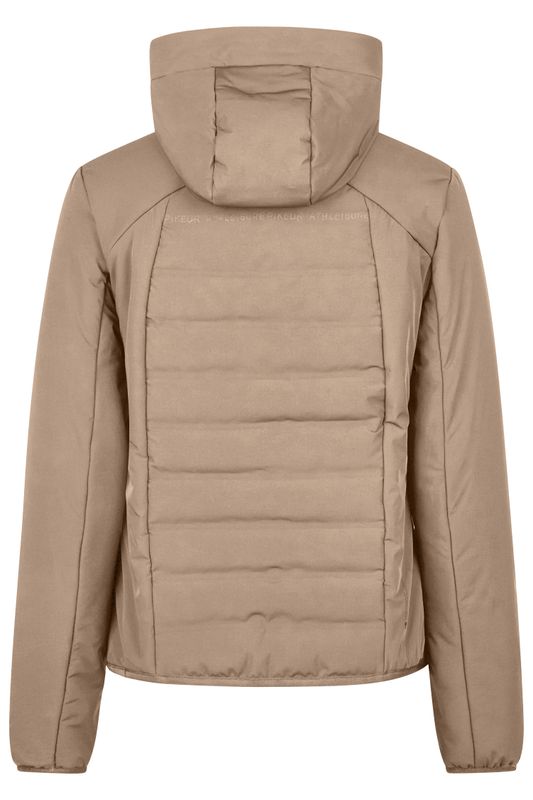 Pikeur - Veste matelassée bi-matière beige