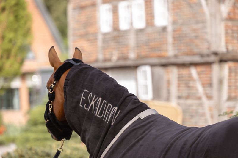 Eskadron - Cou-cou zip polaire noir Héritage 2026