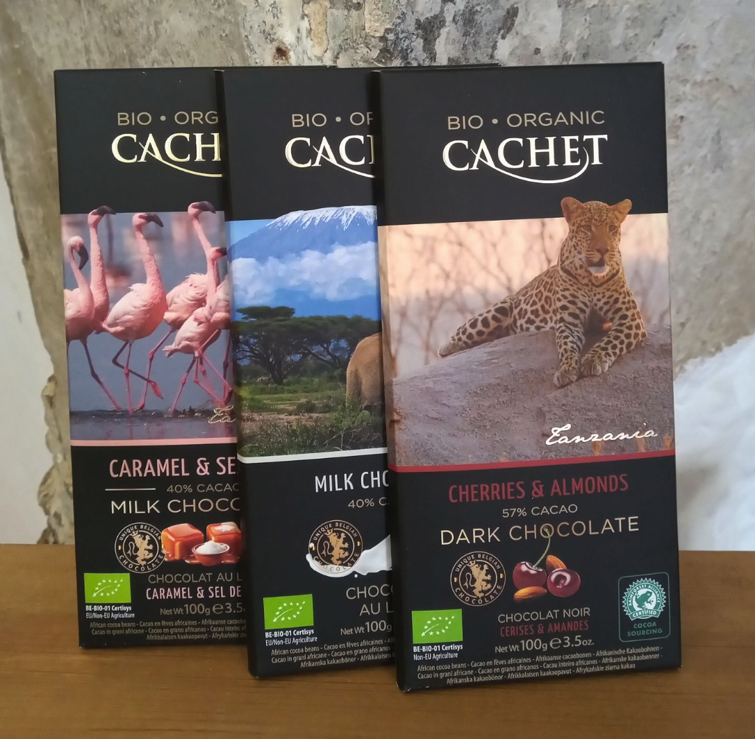 Cachet Organic  Chocolate Bars