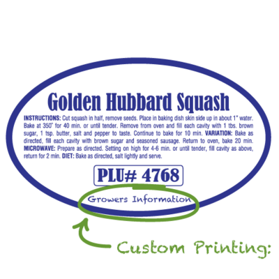 Semi-Custom Golden Hubbard Squash