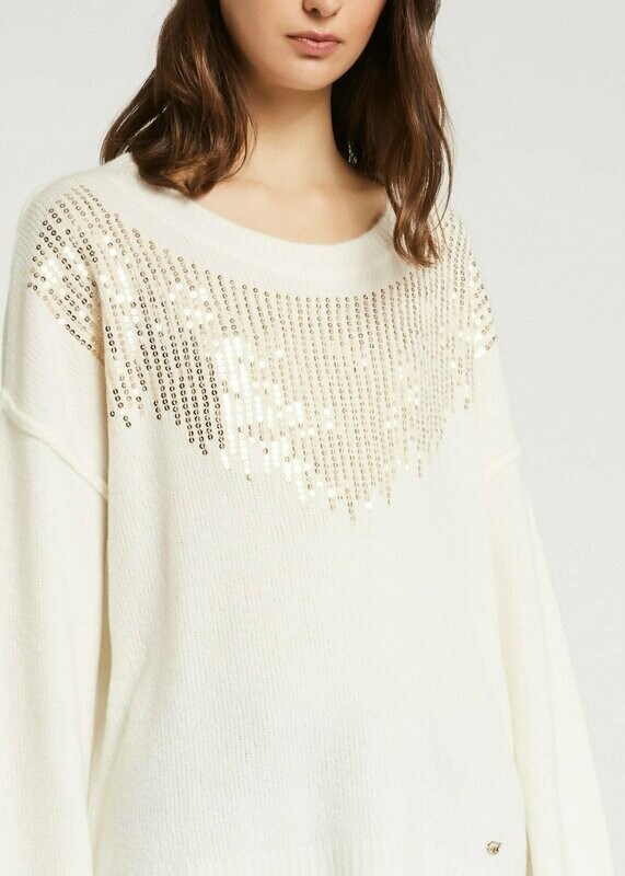 Maglia in lana a girocollo
