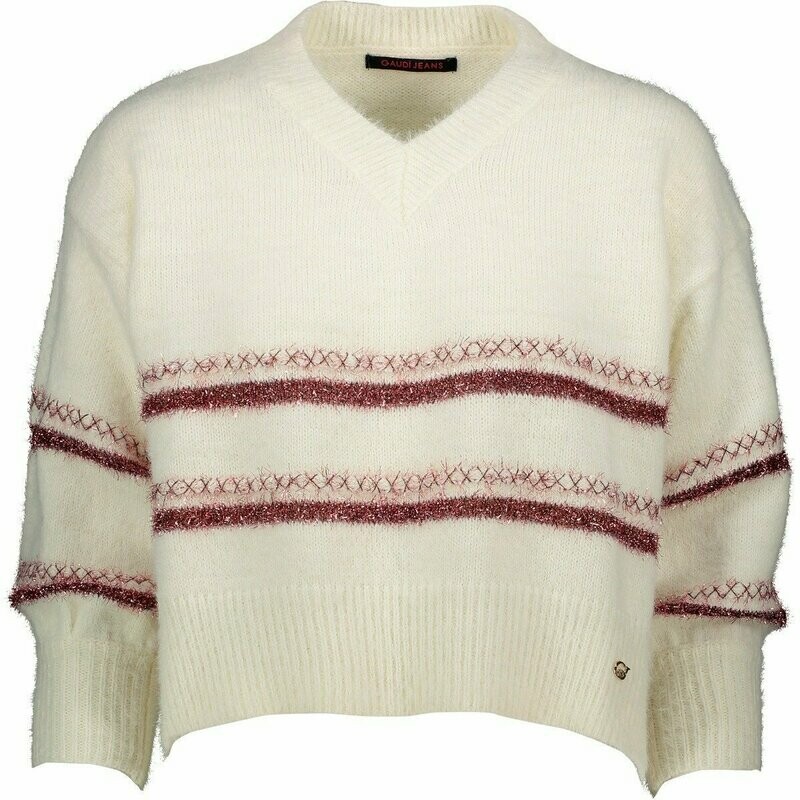 MAGLIA CON RICAMI LUREX GAUDI'