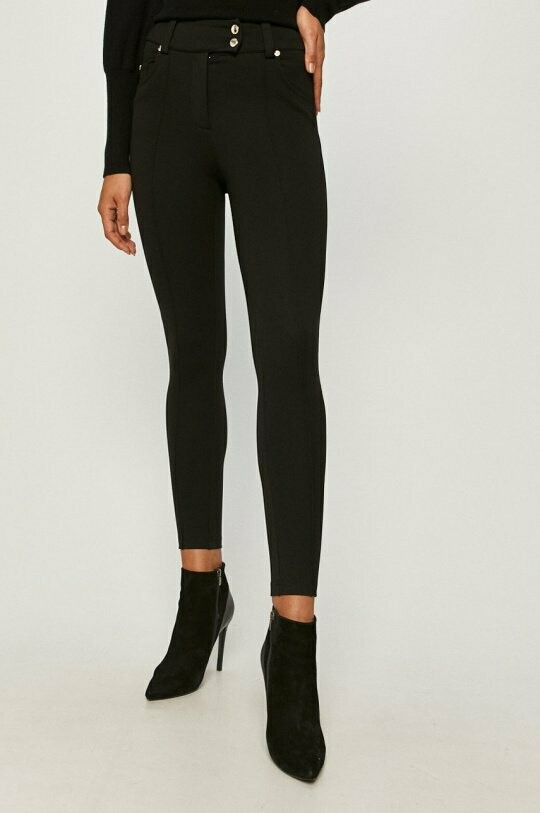 PANTALONI SKINNY BANDA IN VITA