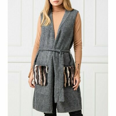 CARDIGAN SMANICATO CARDIGAN SMANICATO