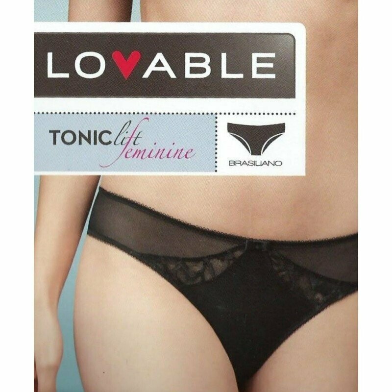 Lovable Tonic Lift Feminine brasiliano Microfibra pizzo