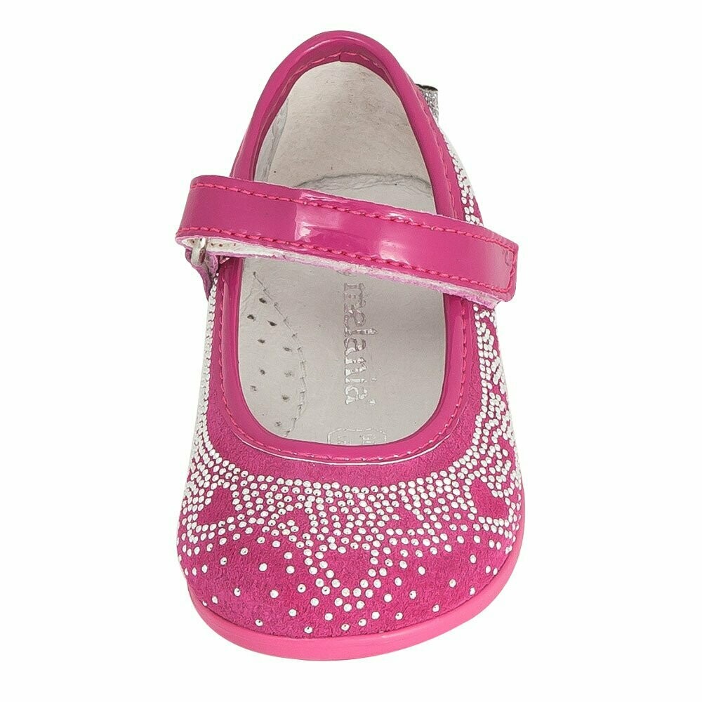 Scarpa Melania in camoscio con strass