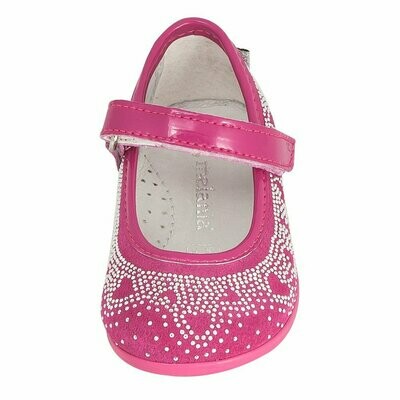 Scarpa Melania in camoscio con strass