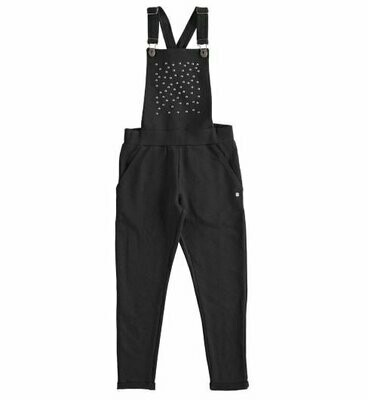 Salopette bimba con piccole borchie SARABANDA
