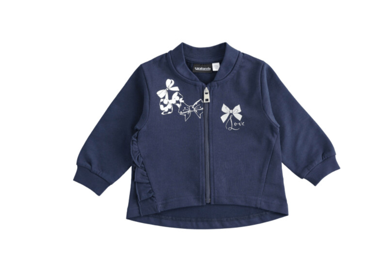 FELPA CON ZIP BIMBA SARABANDA