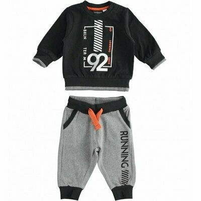 Tuta nera Bambino Sarabanda