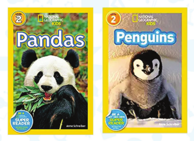 Pandas and Penguins - National Geographic Set (9-15 Years) - استعارة فقط لأعضاء  نادى اى بى ويف للعلوم و التكنولوجيا