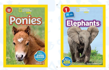 Elephants and Ponies - National Geographic Set (7 -9 Years) - استعارة فقط لأعضاء  نادى اى بى ويف للعلوم و التكنولوجيا