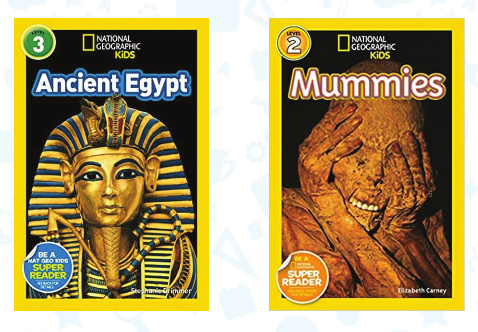 Ancient Egypt and Mummies - National Geographic Set (9-15 Years) - استعارة فقط لأعضاء  نادى اى بى ويف للعلوم و التكنولوجيا