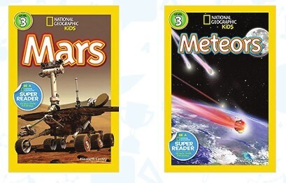 Mars and Meteors - National Geographic Set (9-15 Years) - استعارة فقط لأعضاء  نادى اى بى ويف للعلوم و التكنولوجيا