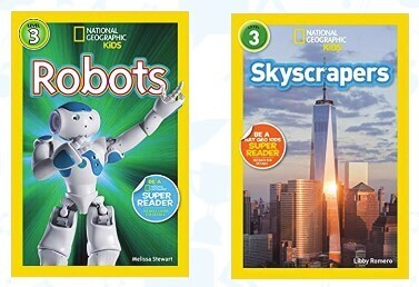 Robots and Skyscapers- National Geographic Set (9-15 Years) - استعارة فقط لأعضاء  نادى اى بى ويف للعلوم و التكنولوجيا