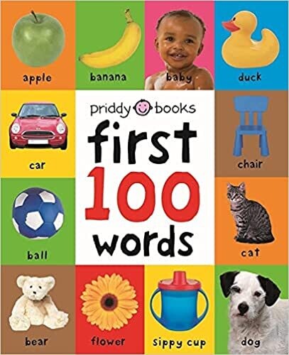 First 100 Words (1 Hard Book) (0-3 Years) - استعارة فقط لأعضاء  نادى اى بى ويف للعلوم و التكنولوجيا