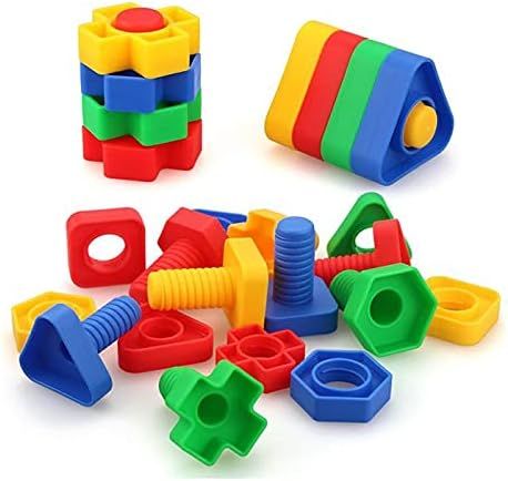 Screw building blocks (2-5 Years) + Passwave - هدايا للعلماء الصغار و غير مخصصة للبيع