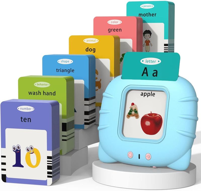 Startcan Talking Flash Cards (IPCT139)- استعارة فقط لأعضاء نادى اى بى ويف للعلوم و التكنولوجيا (4-1years)