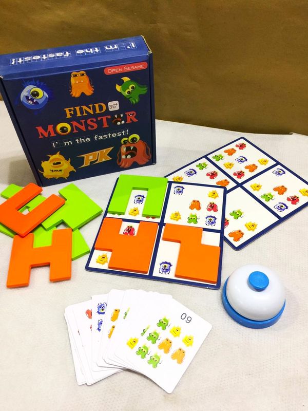Find Monster  كود اللعبة(IPCF166)+ باس ويف استعارة فقط لأعضاء نادى اى بى ويف للعلوم و التكنولوجيا (15-3years)