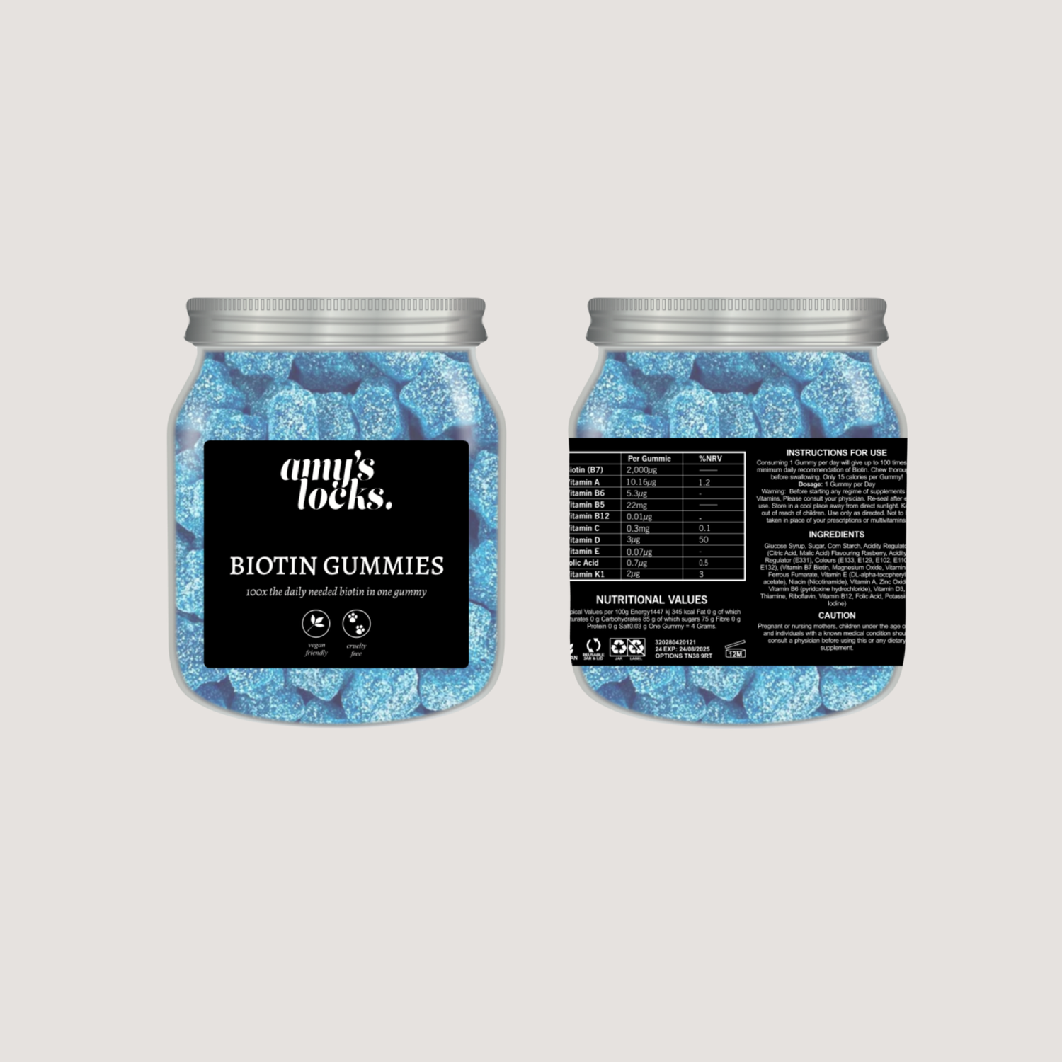 BIOTIN GUMMIES - 2000µg
