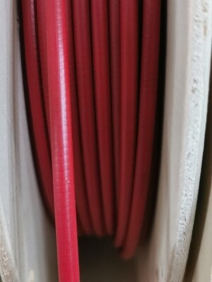 Bowdenzug Spirale 2,5mm innen 4,8mm außen Rot