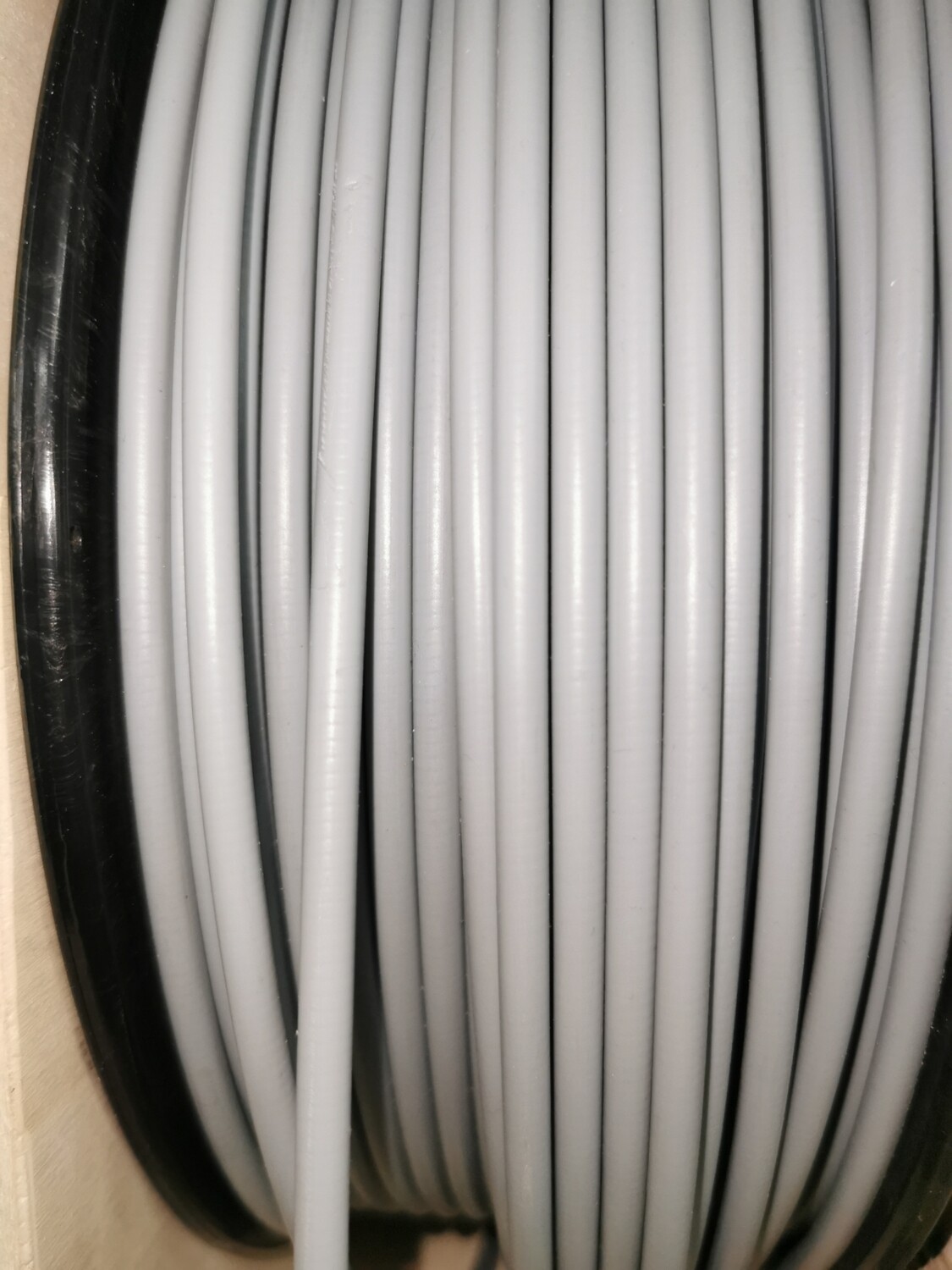 Bowdenzug Spirale 3,0mm innen 5,3mm außen Grau